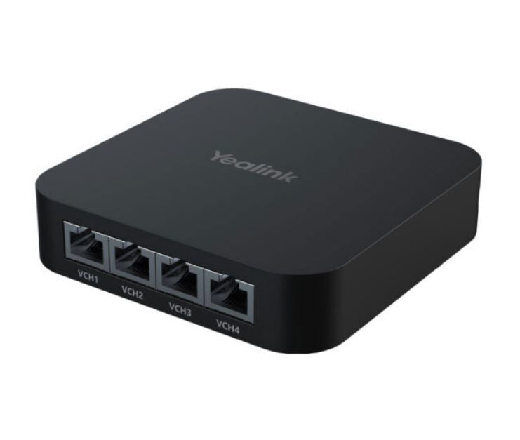 Yealink RCH40 E2 4-Port PoE Switch for Meeting Room Devices 