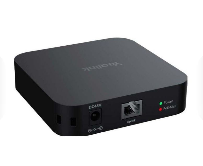 Yealink RCH40 E2 4-Port PoE Switch for Meeting Room Devices 