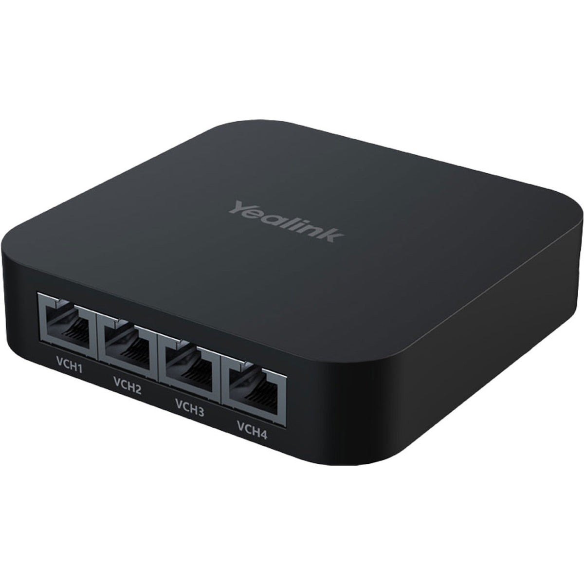 Yealink RCH40 4 port PoE switch, video conferencing expansion, 10/100/1000Mbps, 802.3af/at, 90W PoE - RCH40