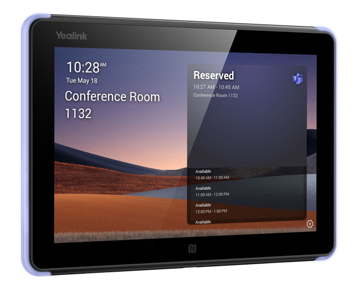 Yealink Roompanel Android Scheduling Display for Meeting Rooms Yealink