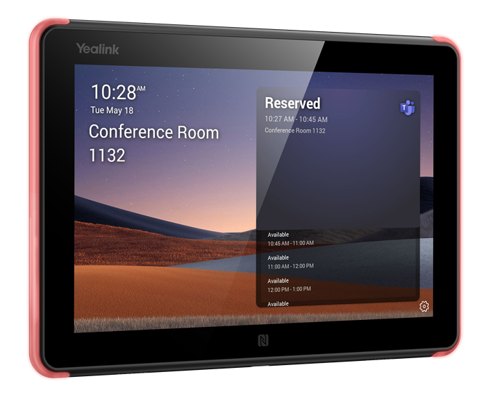 Yealink Roompanel Android Scheduling Display for Meeting Rooms Yealink