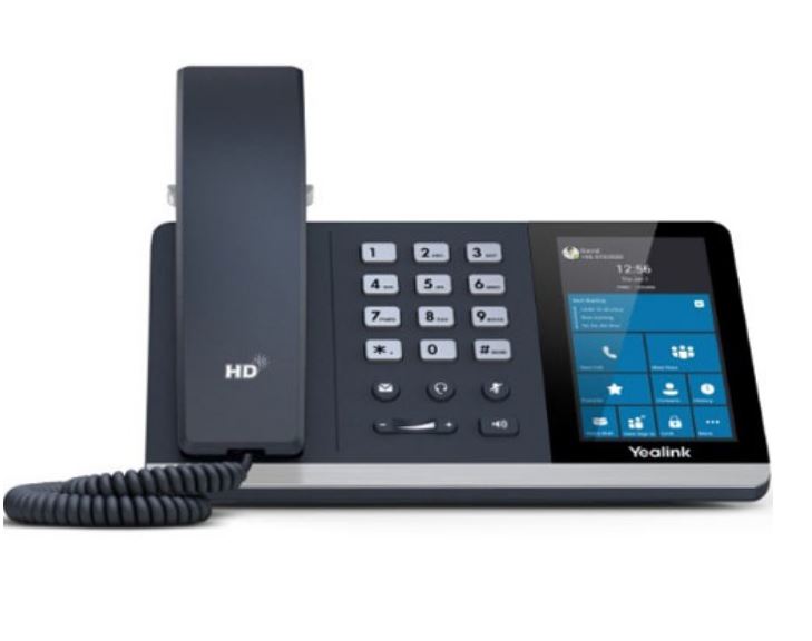 Yealink T55A Teams Phone - Android, HD Voice & Touchscreen Yealink