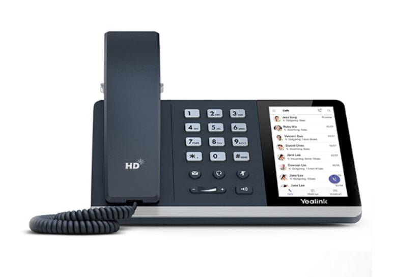 Yealink T55A Teams Phone - Android, HD Voice & Touchscreen Yealink
