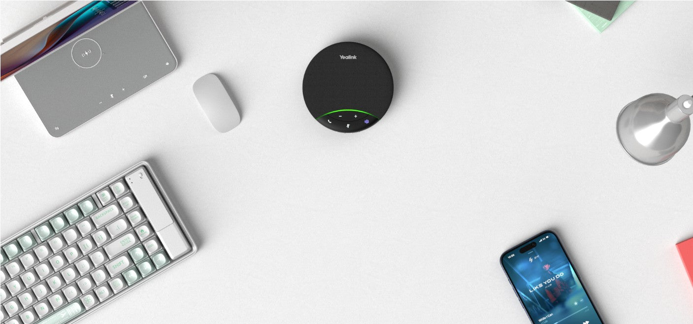 Yealink SP92 Portable Speakerphone with AI Noise Cancellation Yealink