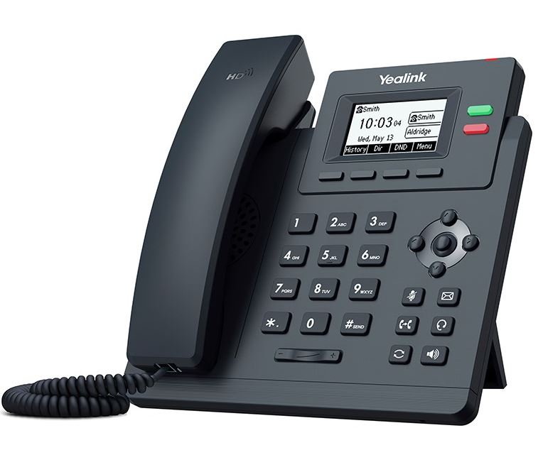 Yealink SIP-T31G Gigabit IP Phone - 2 Lines, HD Voice & PoE Yealink