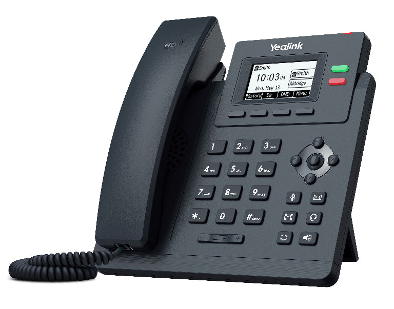 Yealink SIP-T31P: 2-Line HD Voice IP Phone with PoE for Business Yealink