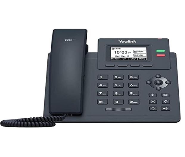 Yealink SIP-T31P: 2-Line HD Voice IP Phone with PoE for Business Yealink