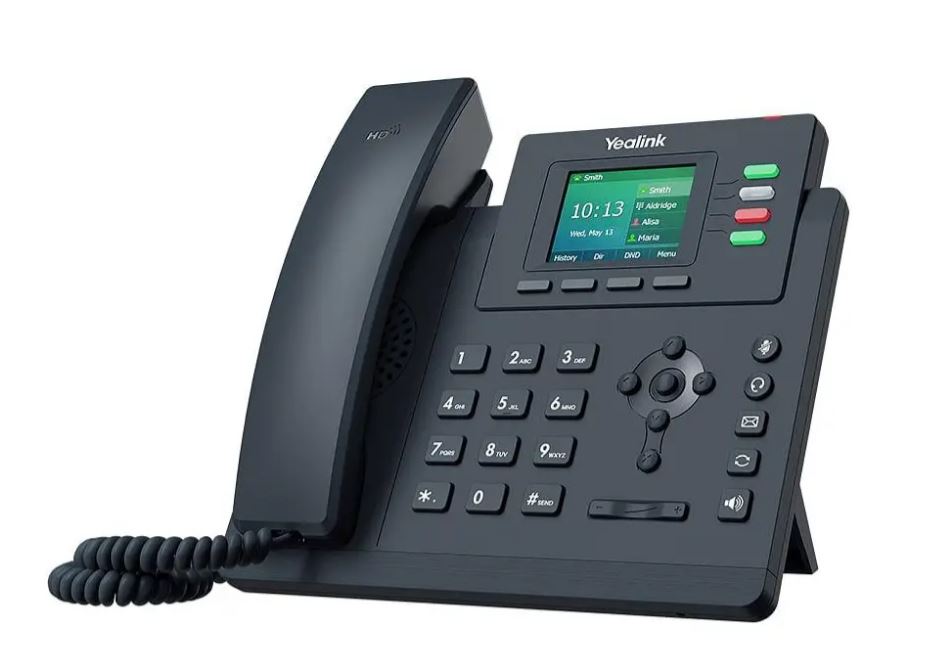 Yealink T33G Entry-Level IP Phone | 4-Line, Color Display, HD Voice, PoE