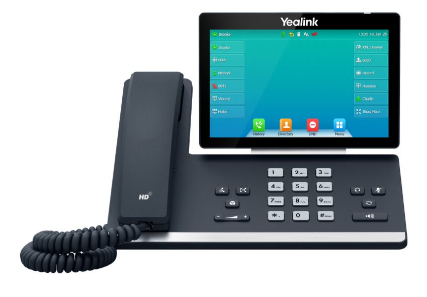 Yealink SIP-T57W Prime Business IP Phone | Touch Screen & Wi-Fi Yealink