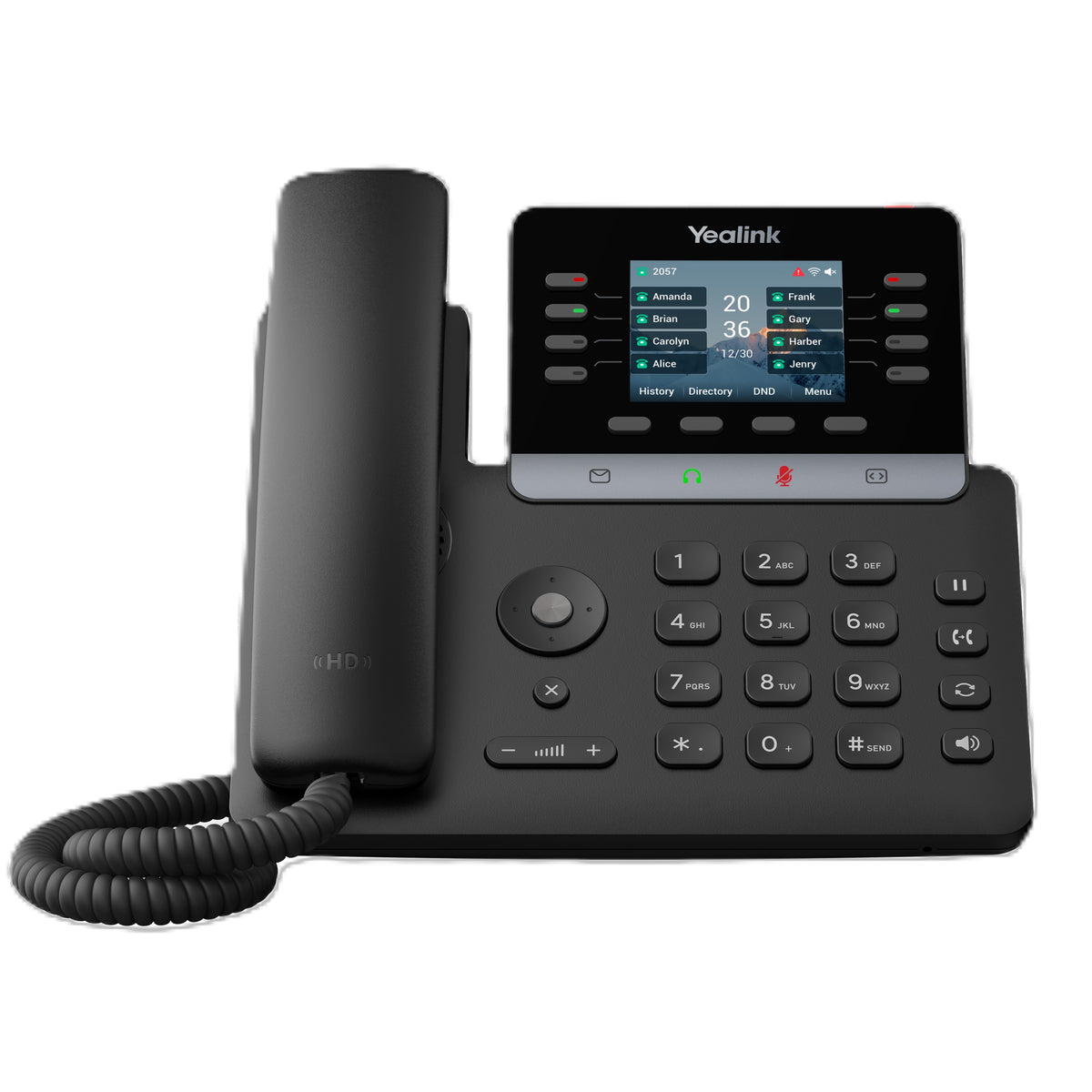 Yealink SIP-T73U (SBC READY) IP Phone, 2.8' Color Display, 12 SIP Accounts, HD Voice, USB & PoE - T73U