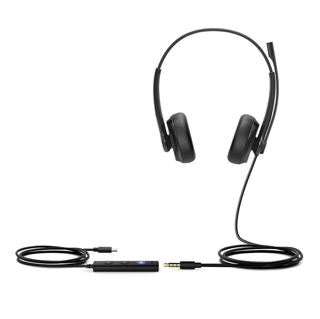 Yealink UH34SE-D-C Teams Wired Noise Cancelling USB-C Headset Yealink