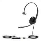 Yealink UH34 SE Wired Headset | USB & 3.5mm for PC & Mobile Yealink