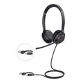 UH37 Single Ear Microsoft Teams USB Headset | Noise-Canceling Mic Yealink