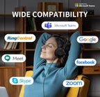 Yealink UH37 Teams Certified USB-C Mono Headset | Noise Cancelling Yealink