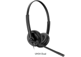 Yealink UH34 Dual Teams USB Headset, Lightweight, All Day Wearing Comfort, Ear Wideband Noise Cancelling Micro
