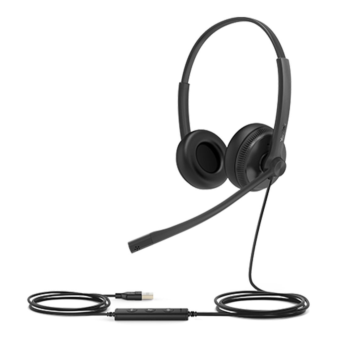 Yealink UH34-D-UC USB Noise Cancelling Dual Headset Yealink