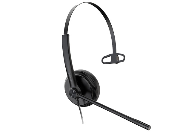 Yealink UH34 Mono UC USB Headset, Lightweight, All Day Wearing Comfort, Ear Wideband Noise Cancelling Micropho