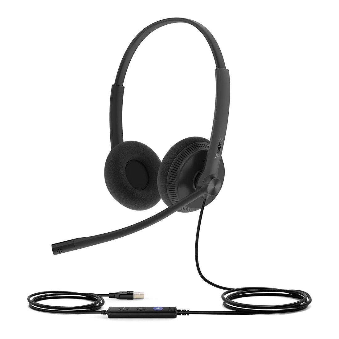 Yealink UH34L Dual USB Headset with Noise Cancellation for PC Yealink