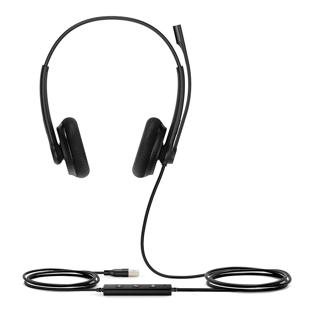 Yealink UH34L Dual USB Headset with Noise Cancellation for PC Yealink