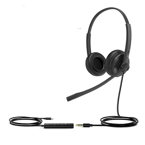 Yealink BH72 Lite Grey USB-A Teams Certified Headset for Business Yealink