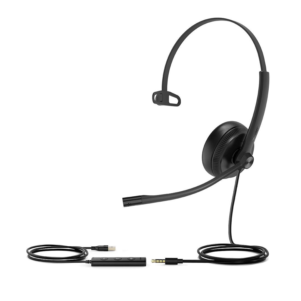 Yealink UH34SE-M-UC Mono USB Noise Cancelling Headset with 3.5mm Jack Yealink