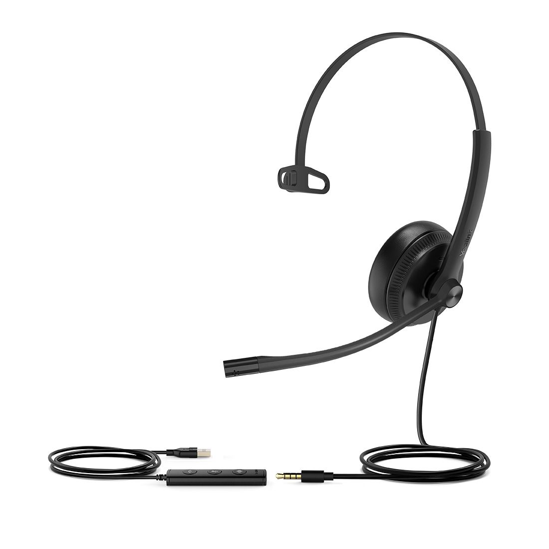 Yealink UH34SE-M-UC Mono USB Noise Cancelling Headset with 3.5mm Jack Yealink