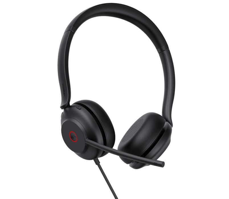 Yealink UH35 Dual UC USB-C/A Wired Headset, Microsoft Teams & UC Certified, Dual Noise-Canceling Microphones U