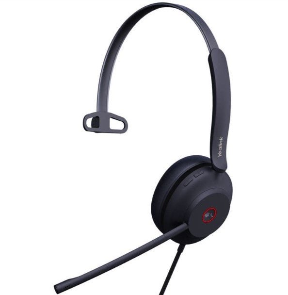 Yealink UH35 Mono Teams USB-C/A Wired Headset, Microsoft Teams & UC Certified, Dual Noise-Canceling Microphone