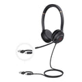 Yealink UH37 Single Ear USB Headset - Pro Noise Cancelling for Teams Yealink