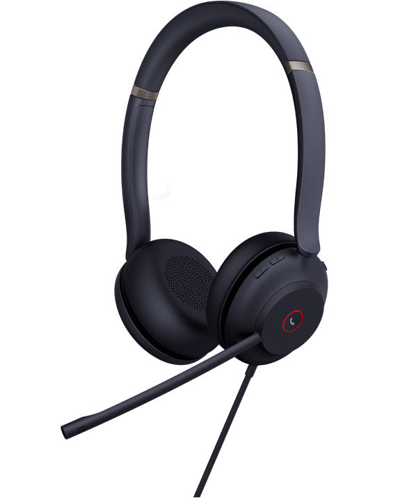 Yealink UH37 Wired USB Headset - Stereo Audio & Busylight for Work Yealink