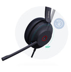 Yealink UH37 Wired USB Headset - Stereo Audio & Busylight for Work Yealink