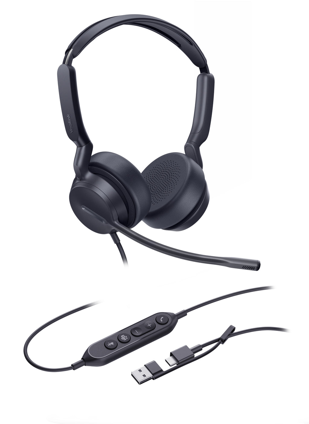Yealink UH42 Dual USB Headset - Teams Certified Yealink