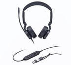 Yealink UH44 Dual UC Wired Headset | USB-C/A for Calls & Meetings Yealink