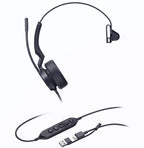 Yealink UH44 Mono Teams USB Headset - Microsoft Certified Yealink