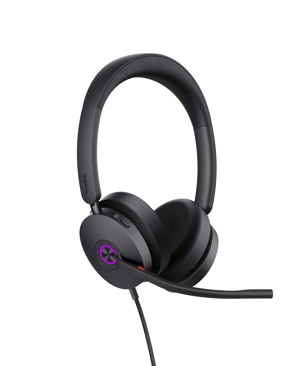 Yealink UH48 Teams USB Wired Headset Hybrid Active Noise Cancellation, Four-Microphone Noise-canceling Technol