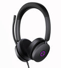 Yealink UH48 UC Wired Headset: Hybrid ANC & Noise Cancelling for All-Day Comfort Yealink