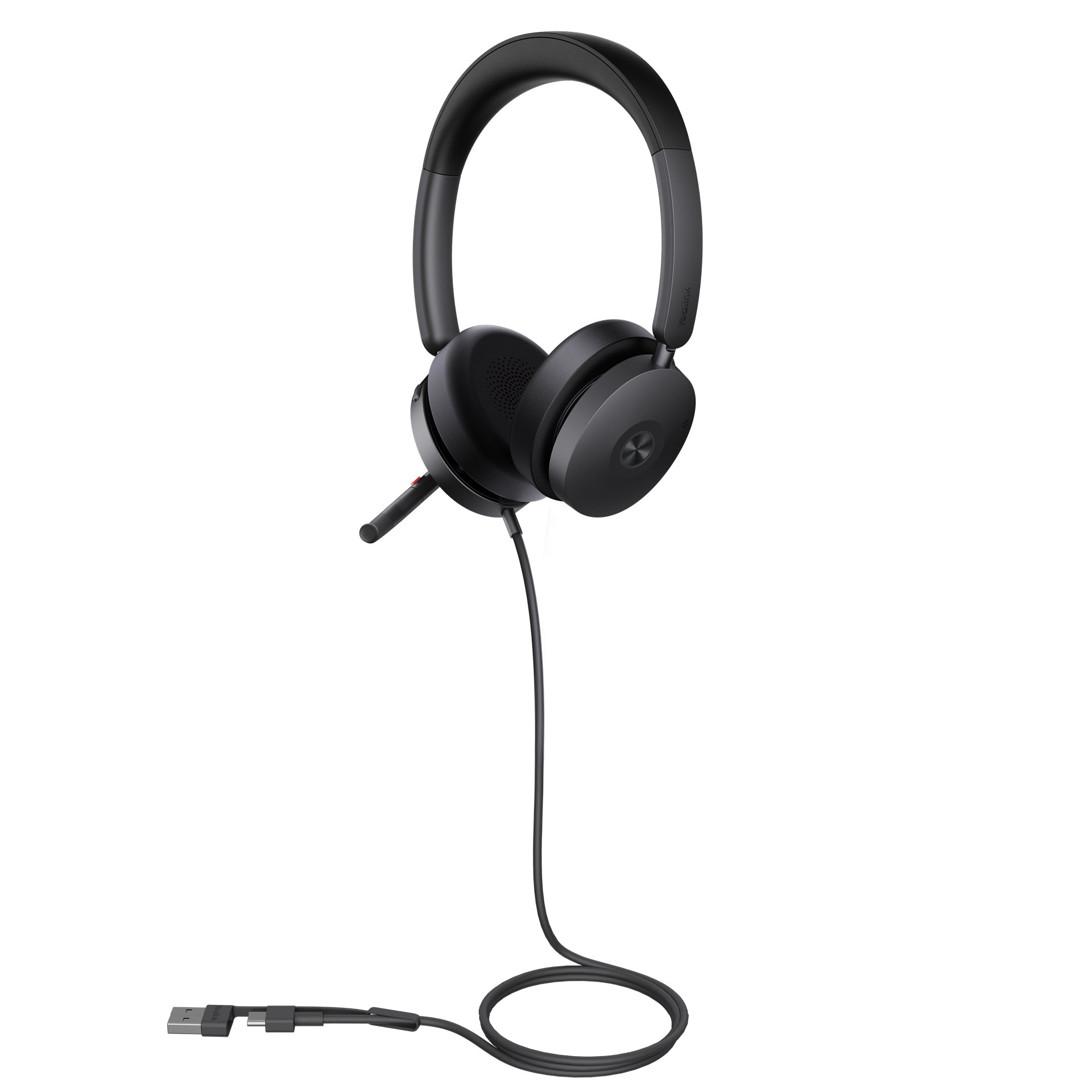 Yealink UH48 UC Wired Headset: Hybrid ANC & Noise Cancelling for All-Day Comfort Yealink