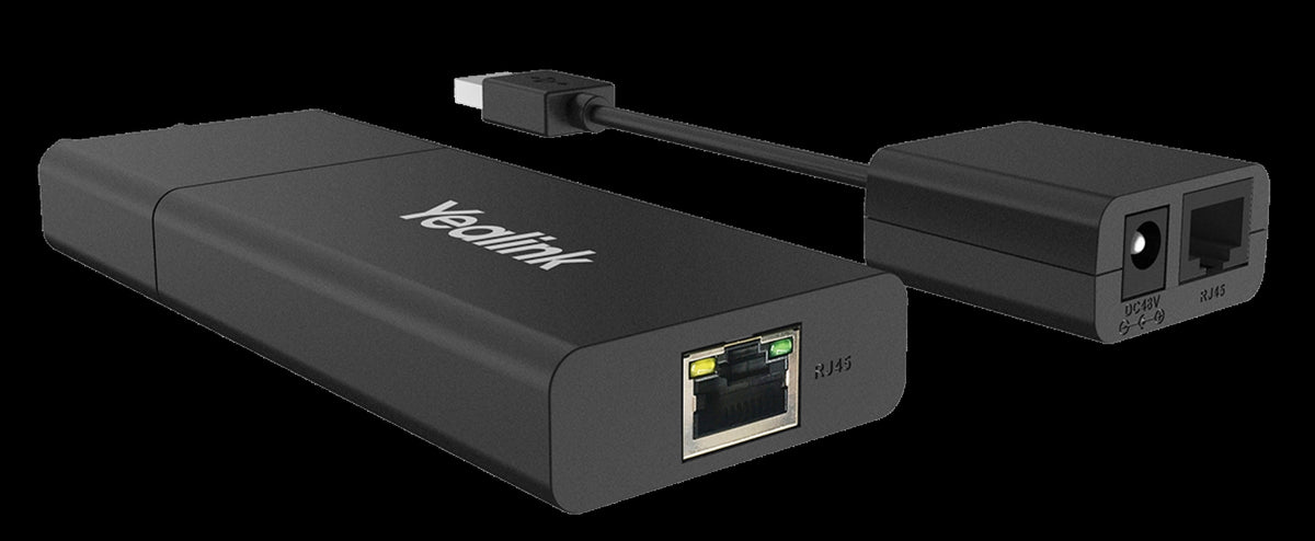 Yealink USB 2.0 Extender - Long Range Over Ethernet (CAT5E) (USB2CAT5E-EXT) 