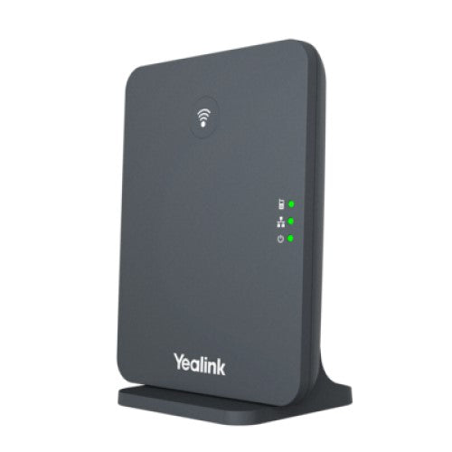 Yealink W70B Wireless DECT IP Base Station for Small and Medium-Sized Businesses, Pairing with up to - W70B