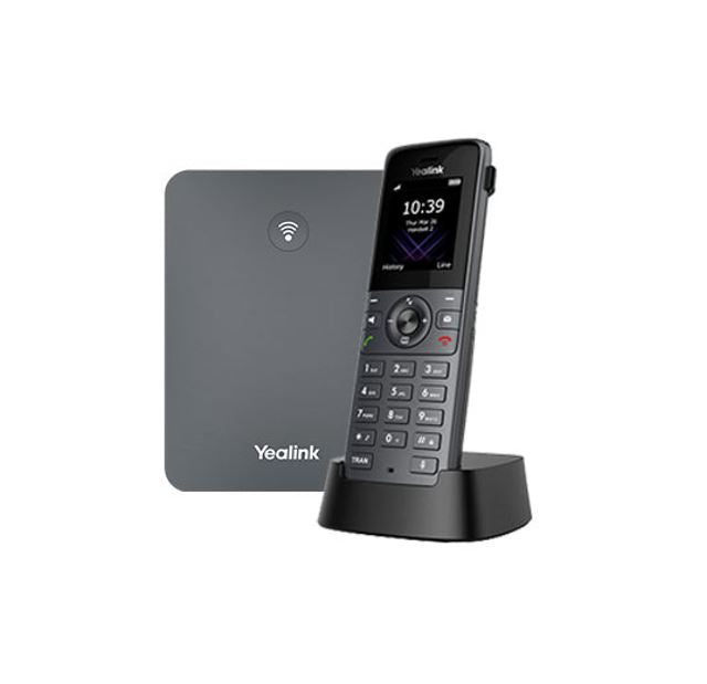 Yealink W73P IP DECT Phone System - W73H Handset & W70B Base Station Yealink