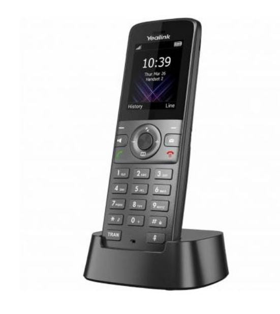 Yealink W73P IP DECT Phone System - W73H Handset & W70B Base Station Yealink