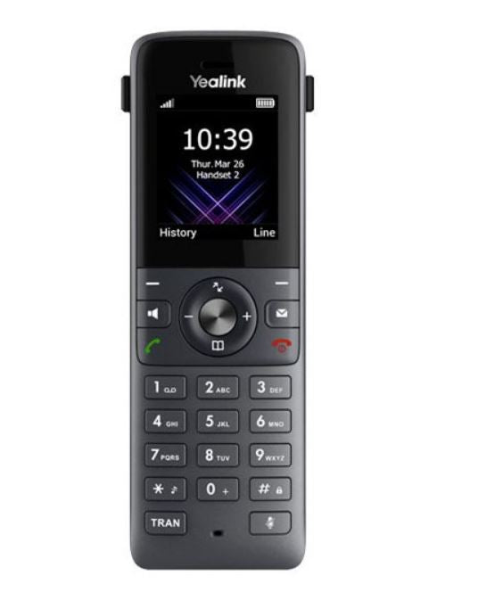 Yealink W73P IP DECT Phone System - W73H Handset & W70B Base Station Yealink