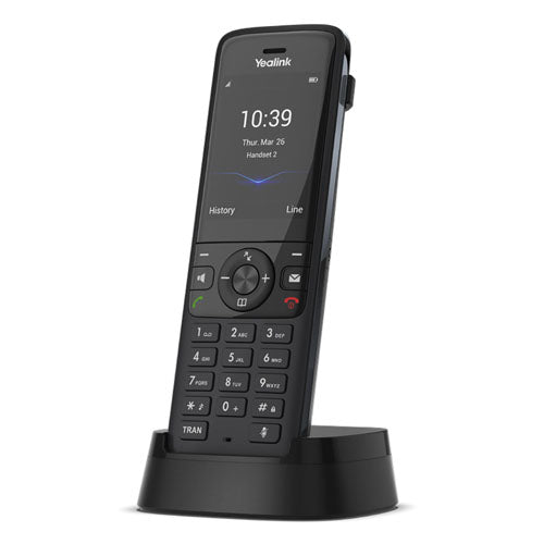 Yealink W78H Wireless DECT Handset, Scalable Solution, Optimised Wireless Communication,Business Use - W78H