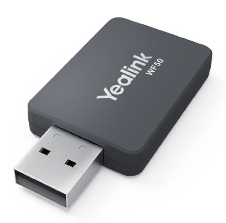 Yealink WF50 V1 Dual-Band Wi-Fi USB Dongle for IP Phones Yealink