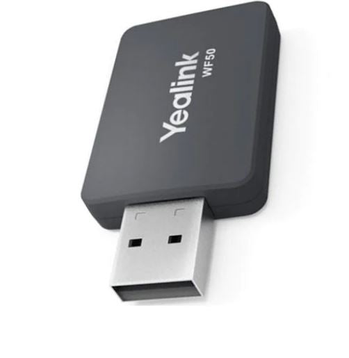 Yealink WF50 V1 Dual-Band Wi-Fi USB Dongle for IP Phones Yealink