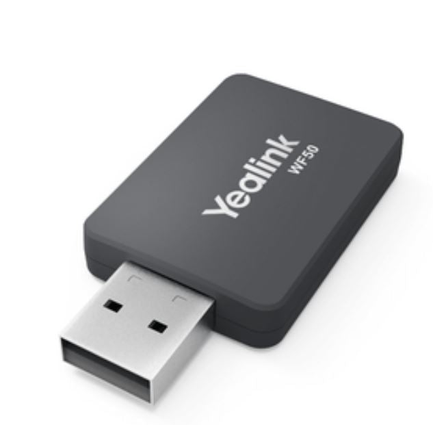 Yealink WF50 V1 Dual-Band Wi-Fi USB Dongle for IP Phones Yealink