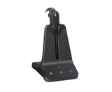Yealink WH63 E2 Convertible DECT Wireless Teams Headset 8 hours talk time185m Wireless range Dual microphone M