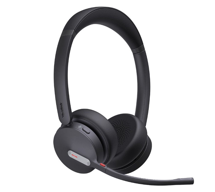 Yealink WH64 Hybrid Dual Teams DECT Wireless Headset, DECT & Bluetooth Wireless Technology, 3-Mic Noise Cancel