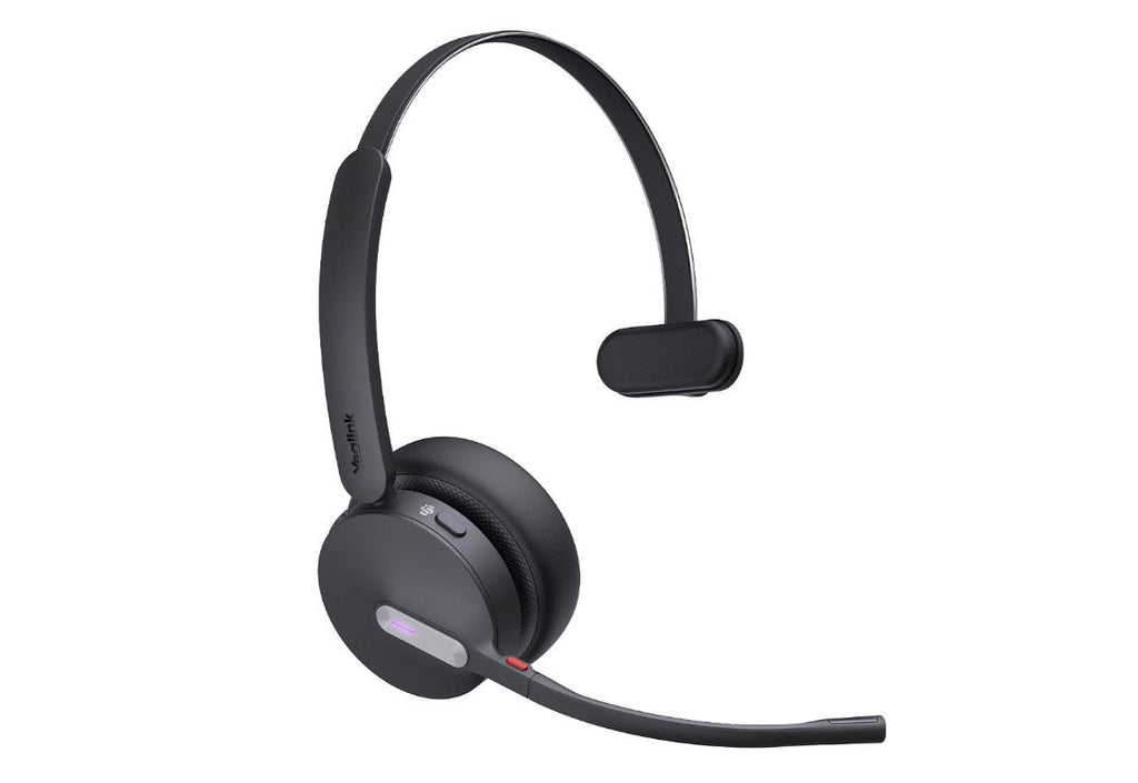 Yealink WH64 Hybrid Mono Teams DECT Bluetooth Wireless Headset with Noise Cancellation Yealink