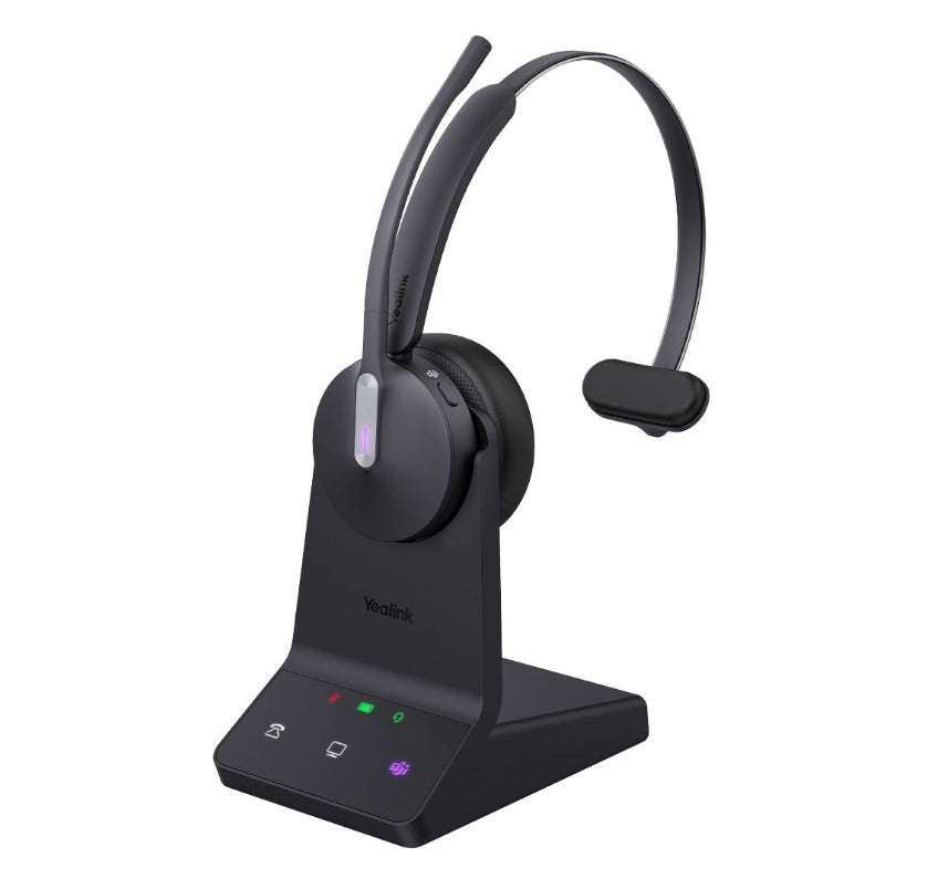 Yealink WH64 Mono UC Wireless Headset - DECT, Bluetooth, Noise Cancelling Yealink